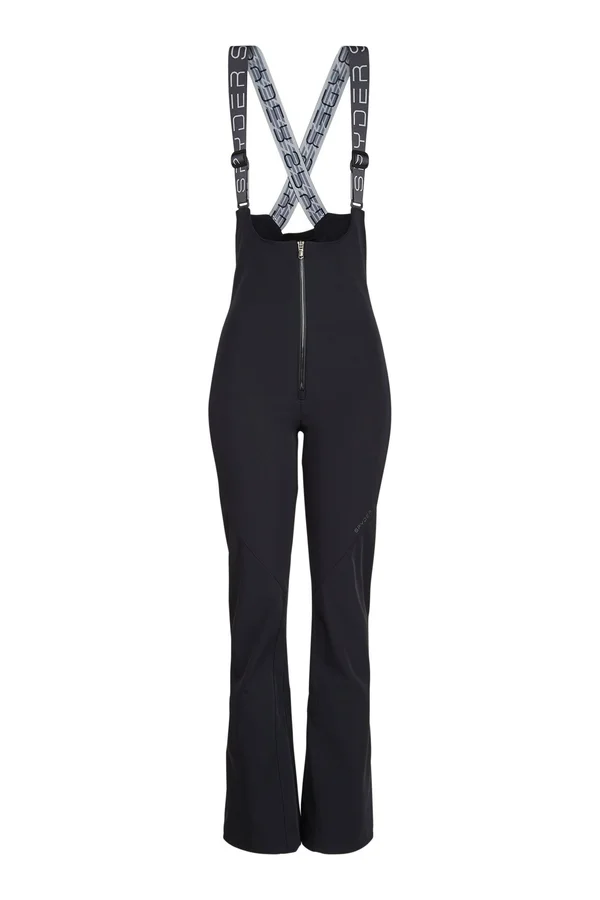 Spyder Strutt Softshell Bib Pant - Women's Black, 10