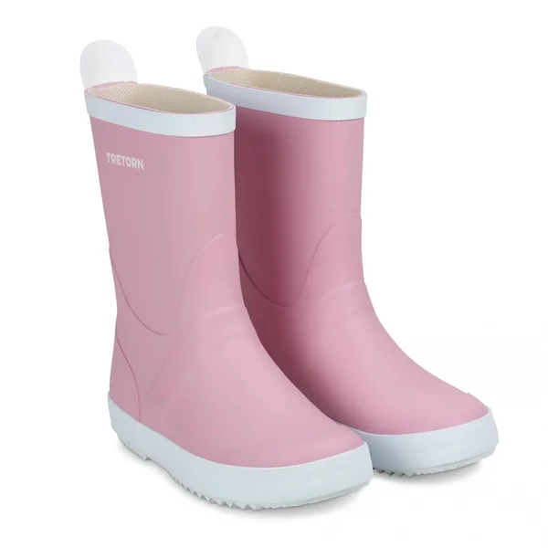 Tretorn Wings Pink, Womens Wellington Boots, Size 5 - Color Soft Pink