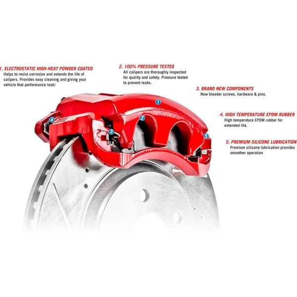Power Stop KC5490-36 Rear Z36 Truck and Tow Brake Kit with Calipers
