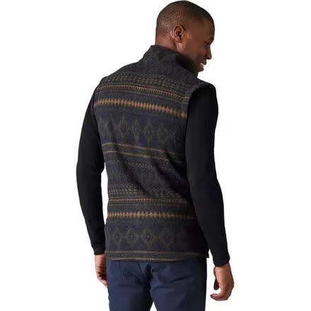 Smartwool Hudson Trail Fleece Vest - Men's - Deep Navy Fairisle - XL