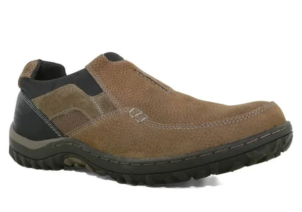 Men's Nunn Bush Quest Moc Toe Slip On, Size: 8.5, Brown
