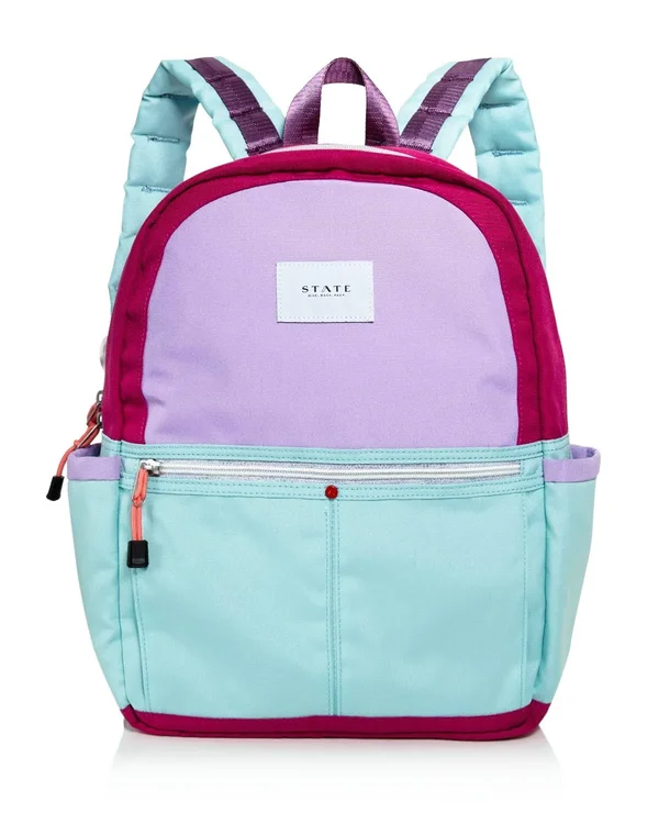 State Bags Kane Magenta, Mint Backpack