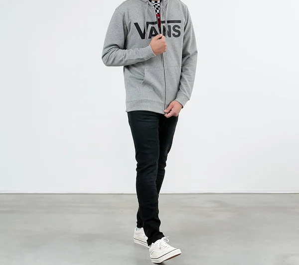 Vans Classic Zip Sweatshirt Grey