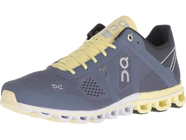 on Women's Cloudflow Running Shoes Smoke, Limelight 5