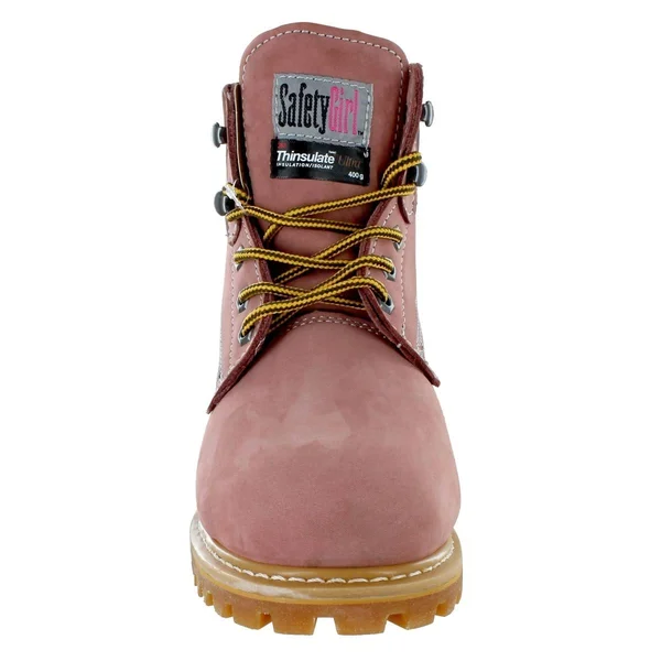 Safety Girl II Insulated Work Boot - Steel Toe Light Pink