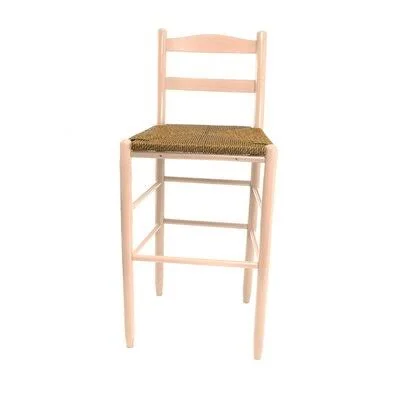 Yonkers Solid Wood Bar & Counter Stool August Grove Seat Height: Bar Stool (30x22 Seat Height) - Color: Coastal Tan