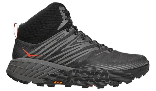 Hoka One One Men's Speedgoat Mid 2 GTX - Anthracite/Dark Gull Grey