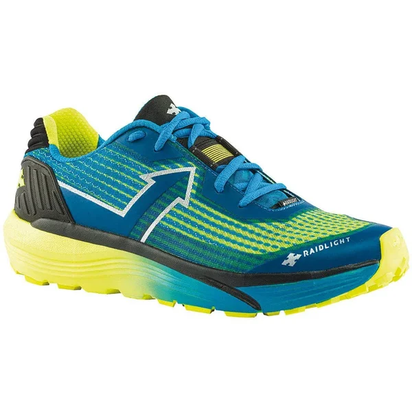 Raidlight Responsiv Ultra Trail Running Shoes - Yellow/Blue - 11.5