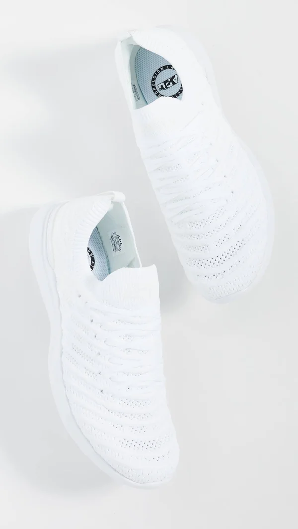 APL Men's TechLoom Wave White Shoes in Size 10, Athletic Propulsion Labs
