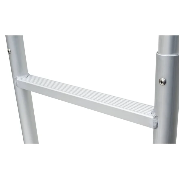 Jif Marine 4 Step Dock Stationary Ladder, Aluminum