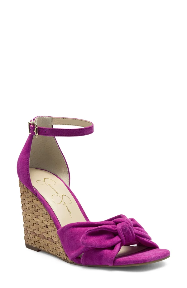 Jessica Simpson Delirah Wedge Sandal - Pink - 10 M