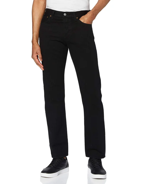 Levi&s 501 Original Shrink-to-Fit Men's Jeans - Black 35x36