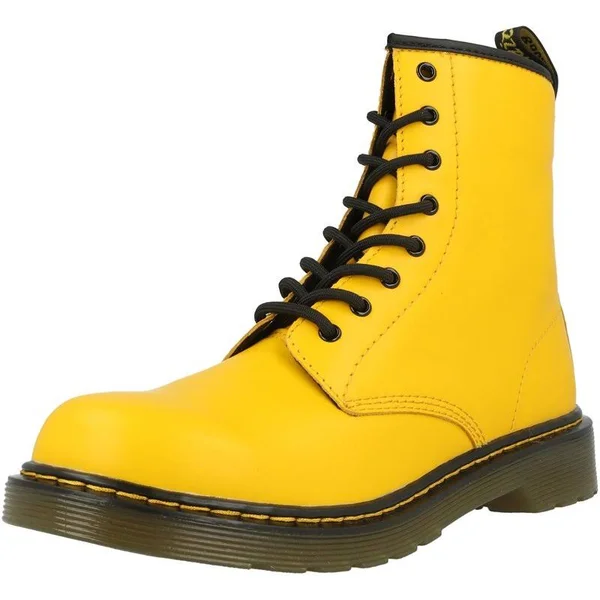 Dr. Martens 1460 Y Boots Yellow - Kids Unisex, Size: 5