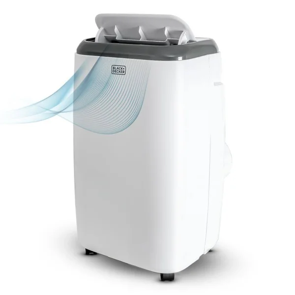 Black+decker Bpp10wtb Portable Air Conditioner with Remote Control - 10, 000 BTU