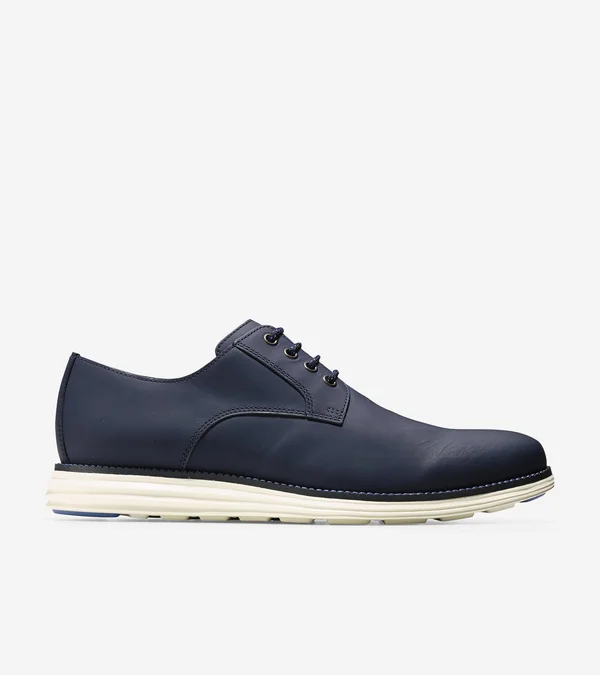 Men's Cole Haan Original Grand Plain Toe Oxford - Size: 8, Blue