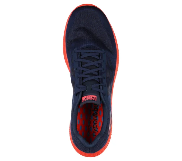 Skechers Men's GOrun Razor+ - Navy/Coral