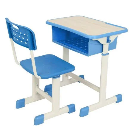 Ktaxon Kids Desk and Chair Set Height Adjustable School Workstation Blue, Size: 29.92