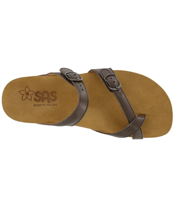 SAS Women's Shelly Coffee 10.5 Wide