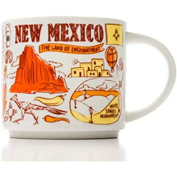 Starbucks 2019 New Mexico Been There Collection Coffee Mug New in Box