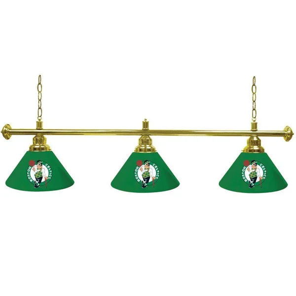 NBA 3 Shade Billiard Lamp Boston Celtics
