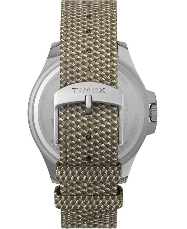 Timex Men's Harborside Coast Tan Fabric Strap Watch 43mm - Tan