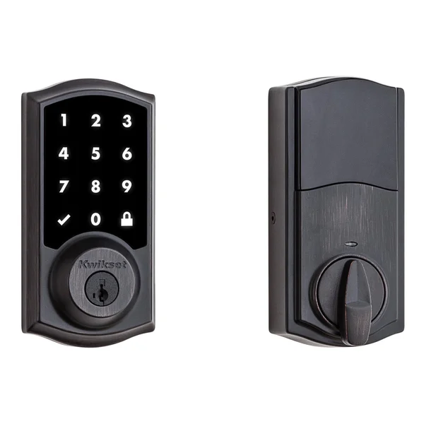 Kwikset Venetian Bronze SmartCode Touchscreen Electronic Deadbolt