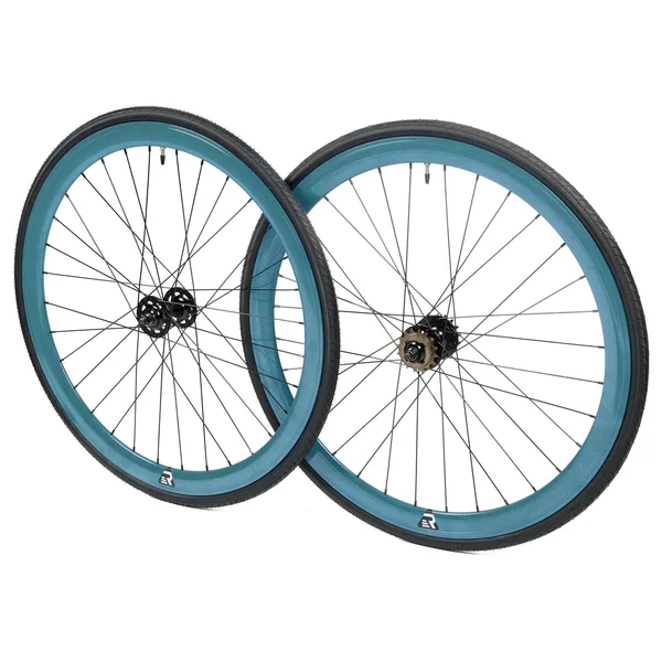Retrospec Bicycles Mantra Fixed-Gear/Single-Speed Wheelset with 700 x 25C Kenda Kwest Tires and Sealed Hubs
