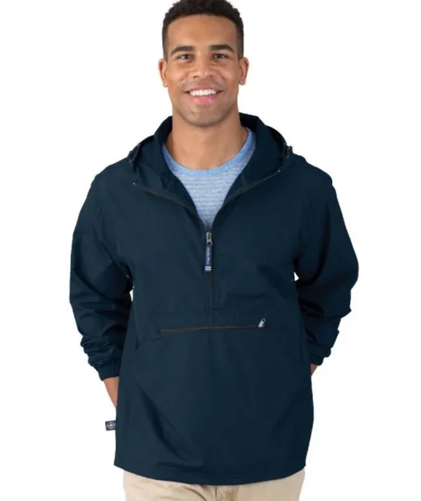 Charles River Apparel Pack-N-Go Pullover Navy 5XL