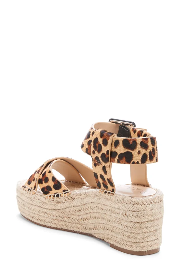 Women's Sole Society Audrina Platform Espadrille Sandal - Size 11 M - Brown