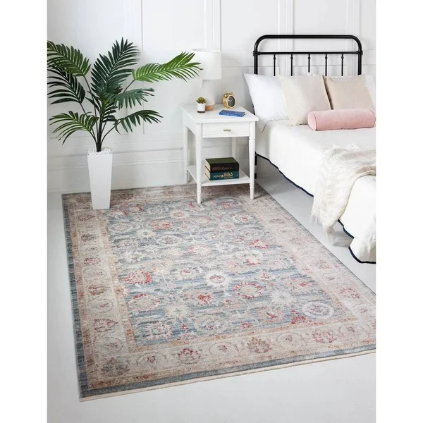Noble Alexander Rug Red - Round 4& x 4&