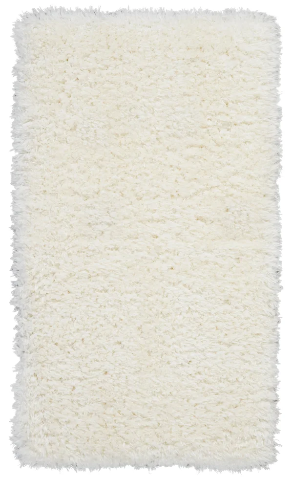 Nourison Ultra Plush Shag Area RUG: 9' x 12' Ivory