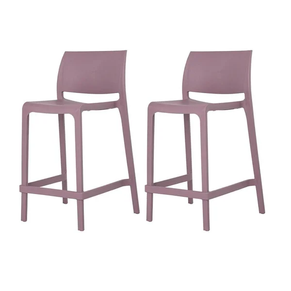 Sensilla Stackable Counter Stool - Purple