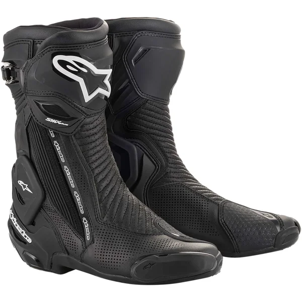 Alpinestars SMX Plus Vented Boots V2 - Black/White/Red - Size 39