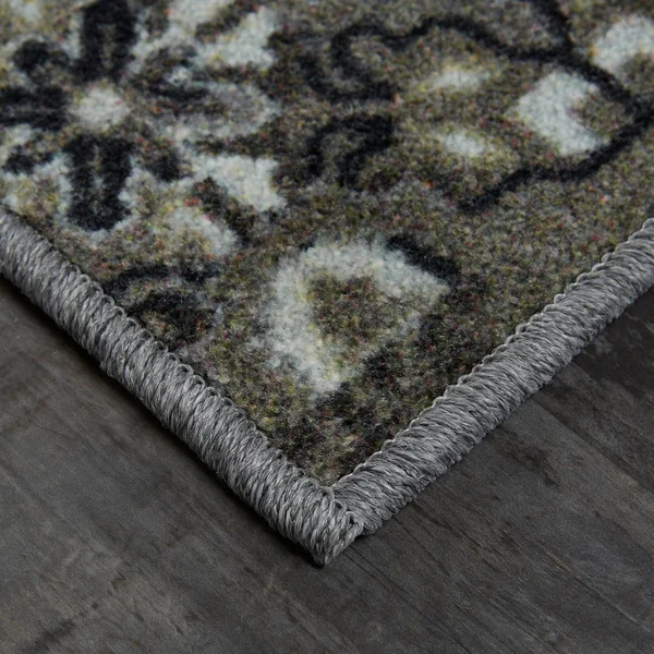 Mohawk Prismatic Jett Light Blue 5& x 8& Area Rug