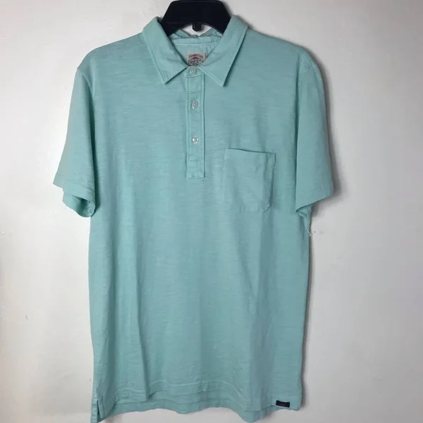 Faherty Sunwashed Polo Shirt - Men's Water Blue, M