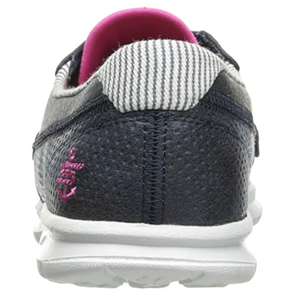 Skechers Women's Go Step Shore Boat Shoe, Size: 5.5 M, Blue/White