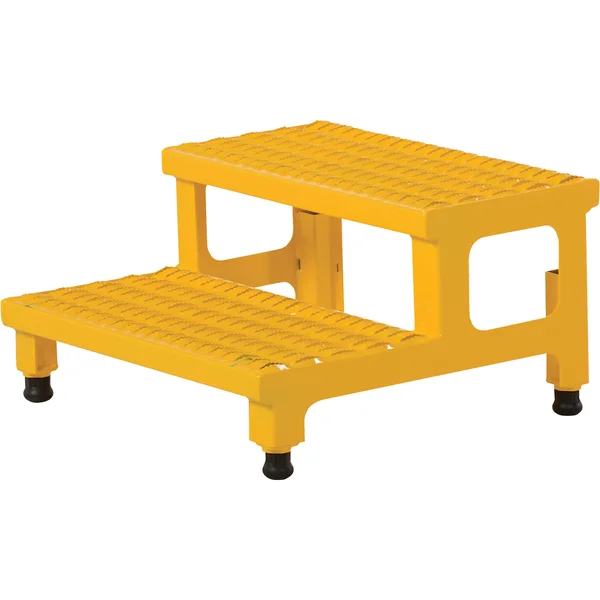 Vestil ASP-24 Adjustable Step Mate Stand 2 Step - 24 x 23 in.