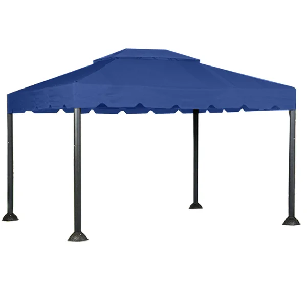Garden Winds Replacement Canopy for 10x12 Garden House Gazebo - Riplock 350 - True Navy