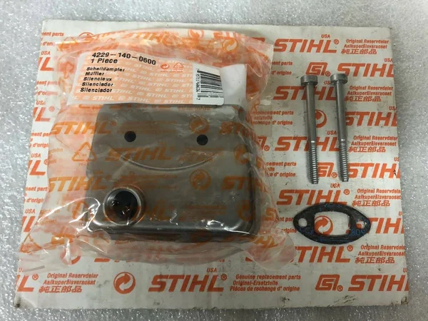 Stihl BG85 bg65 - bg45, bg46, sh85, sh65 Muffler Exhaust w/ Gasket & Screws New OEM