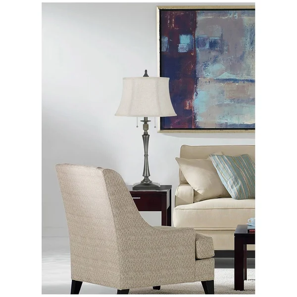 Cal Lighting Madison Table Lamp - Oil Rubbed Bronze - BO-2443TB