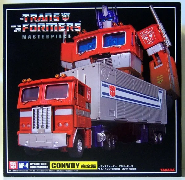 Transformers Masterpiece Mp-04 Optimus Prime Convoy Complete Ver. Die-Cast Figure