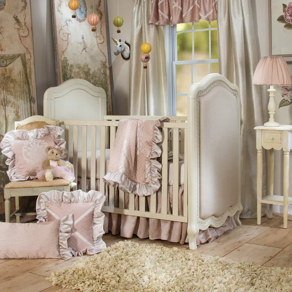 Glenna Jean Angelica 3-Piece Crib Bedding Set Pink