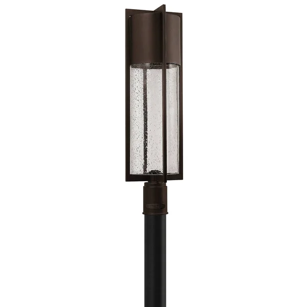 Hinkley Shelter Outdoor Post Mount - Buckeye Bronze - 1321KZ-LV