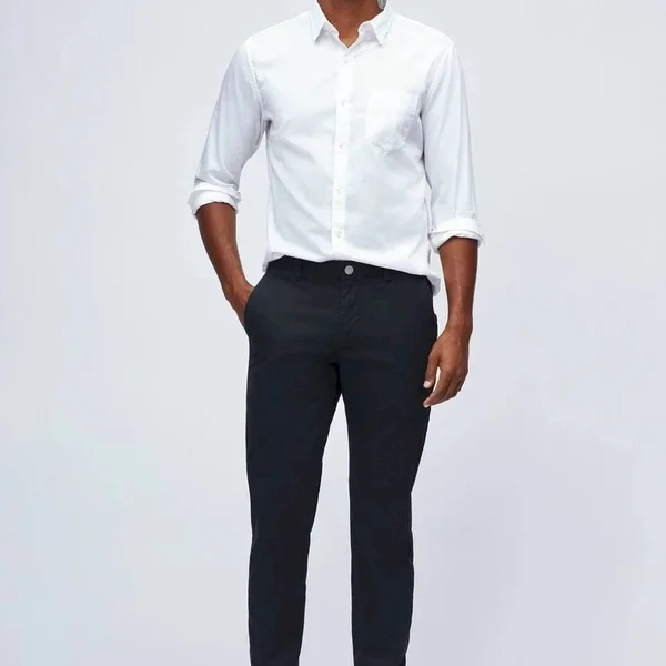 Men's Bonobos Athletic Stretch Washed Chinos, Size 31 x 32 - Black