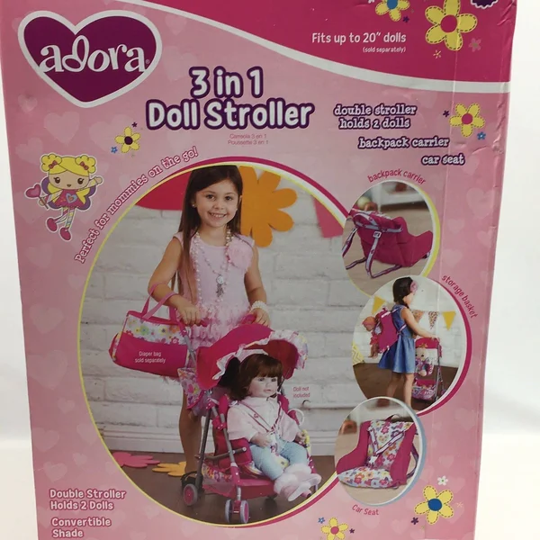 Adora 3-in-1 Stroller Doll Accessories