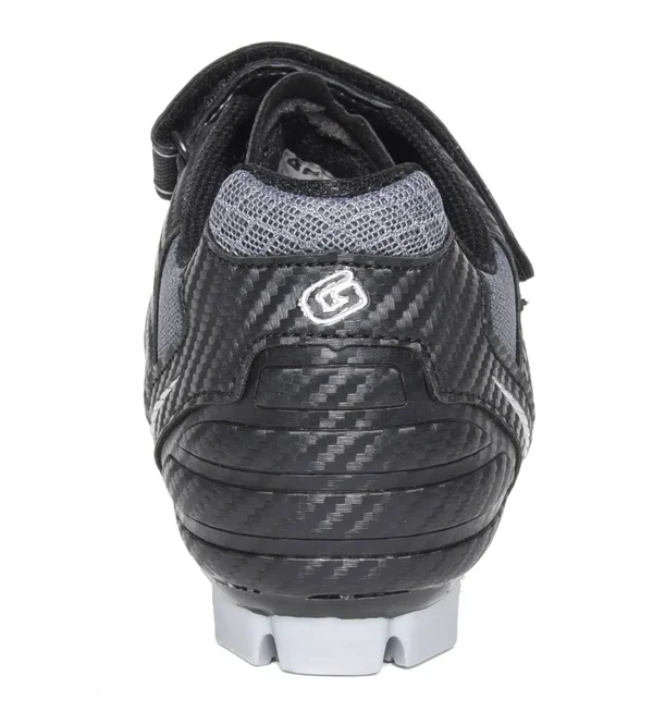 Gavin MTB Mountain Unisex Bike Mesh Indoor Fitness Cycling Shoes - Black/Grey