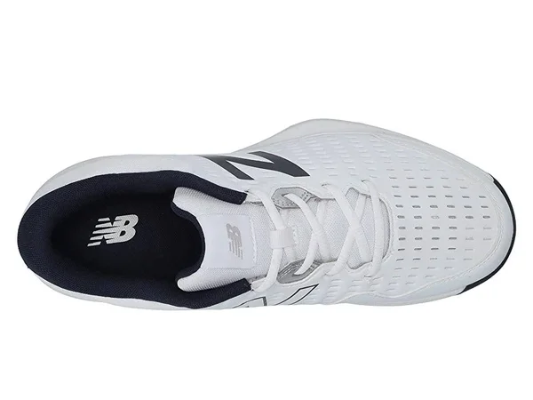 New Balance Men's 696v4 Tennis Shoes - White/Navy (Size 12)
