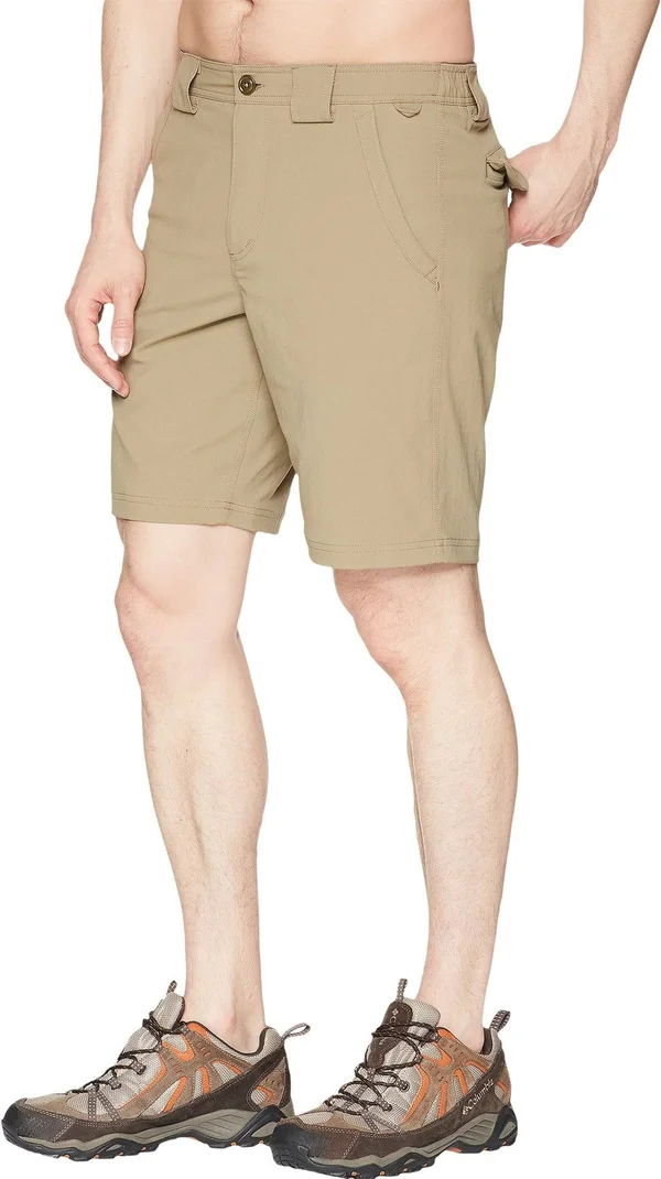 Filson Men's Outdoorsman Shorts, Grey Khaki, Small