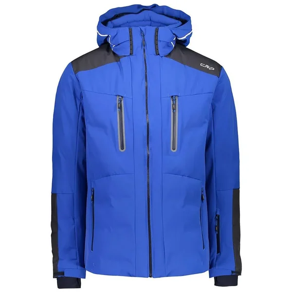Cmp Man Jacket Zip Hood Royal 52 (L) Men