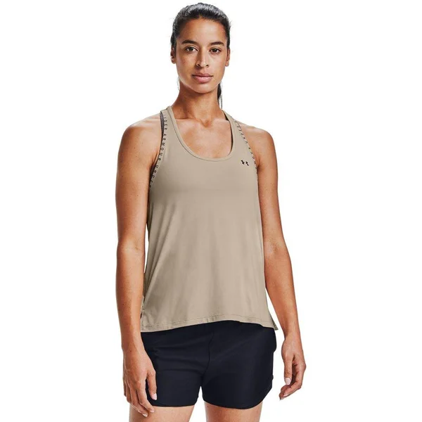 Under Armour Womens Knockout Solid Racerback Tank Top